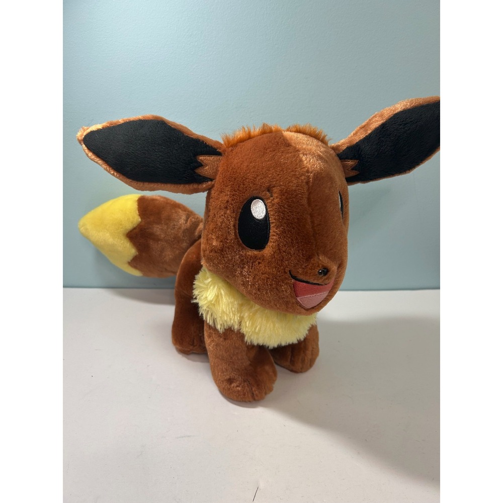 Eevee Build A Bear Plush Toy Figure Pokemon Stuffed Brown Limited Edition